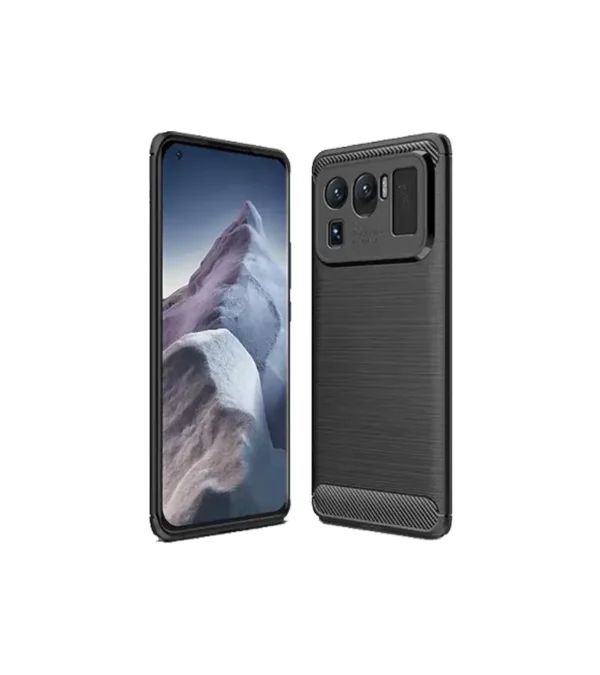 Xiaomi MI 11 Ultra Cover Case Brushed TPU Case - Black