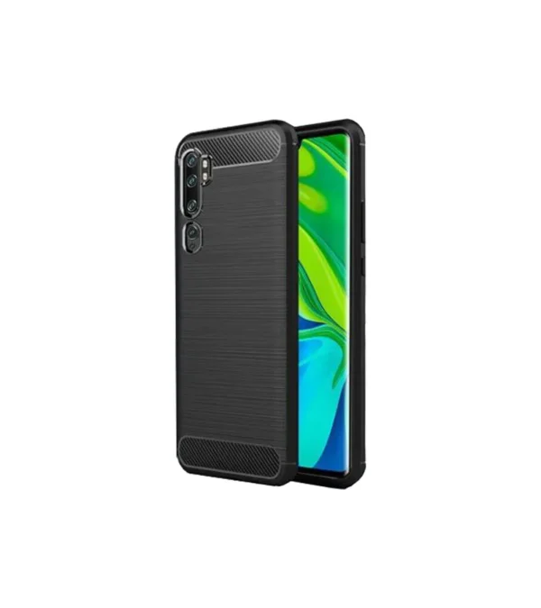 Xiaomi Mi 10 Pro Cover Case Brushed TPU Case - Black